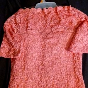 Bluebell pink lace dress